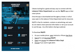 Directions for uploading MyPD app